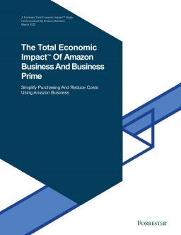 Il Total Economic Impact™ di Amazon Business e Business Prime